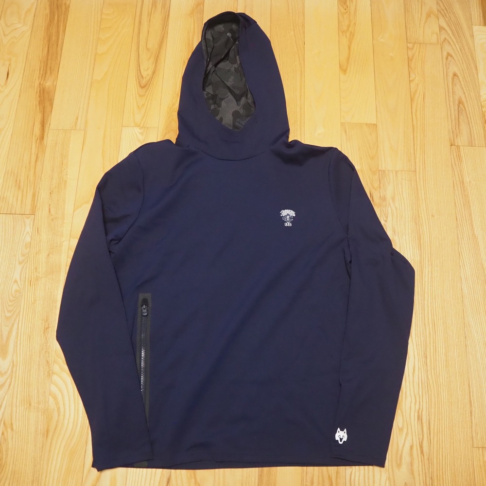 Greyson Men's Sequoia Midweight Performance Hoodie Size Large Golf Logo Side Zip